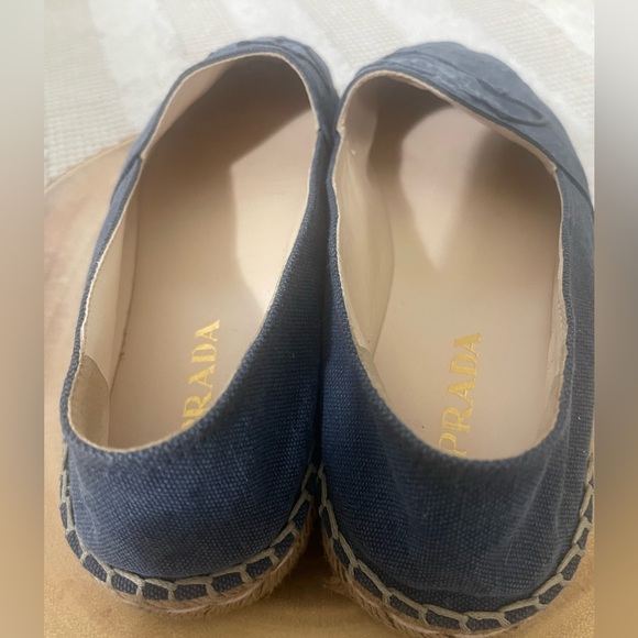 Prada denim espadrille. - Picture 5 of 7